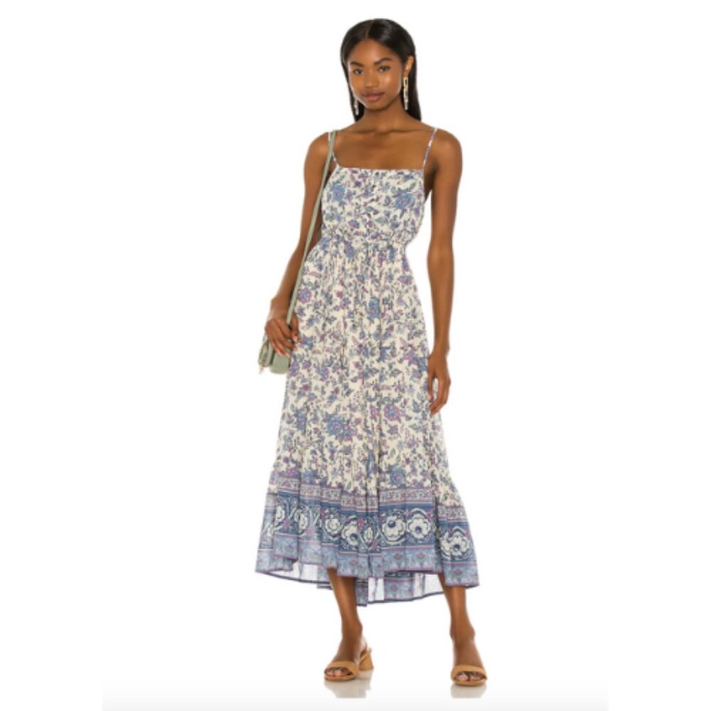 Spell & The Gypsy Collective Floral Maxi Dress – Vintage Boho Prairie Sundress (